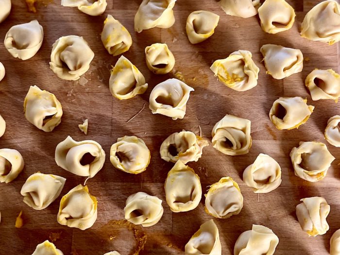 TORTELLI CON LA ZUCCA MANTOVANA