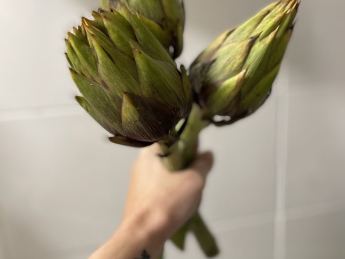 CARCIOFI IN PADELLA