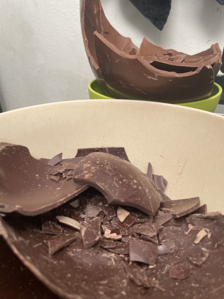 pezzi di cioccolato (passaggio ricetta)